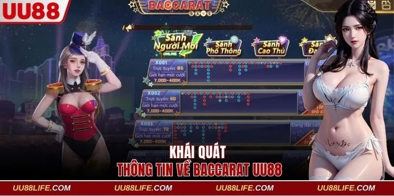 Cách Chơi Baccarat UU88 Dễ Thắng Cho Người Mới Lẫn Cao Thủ 2 Khái quát thông tin về game bài Baccarat UU88